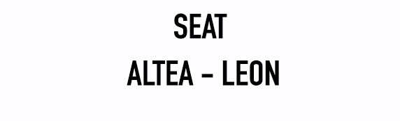 SEAT ALTEA - LEON